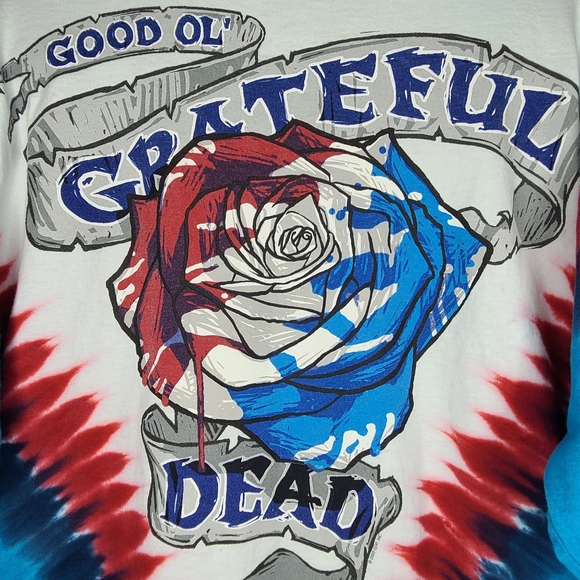 Liquid Blue Vintage 2003 Grateful Dead Steal Your Face Long Sleeve Tee Large - Picture 5 of 12